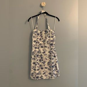 Abercrombie & Fitch Blue and White Floral Dress